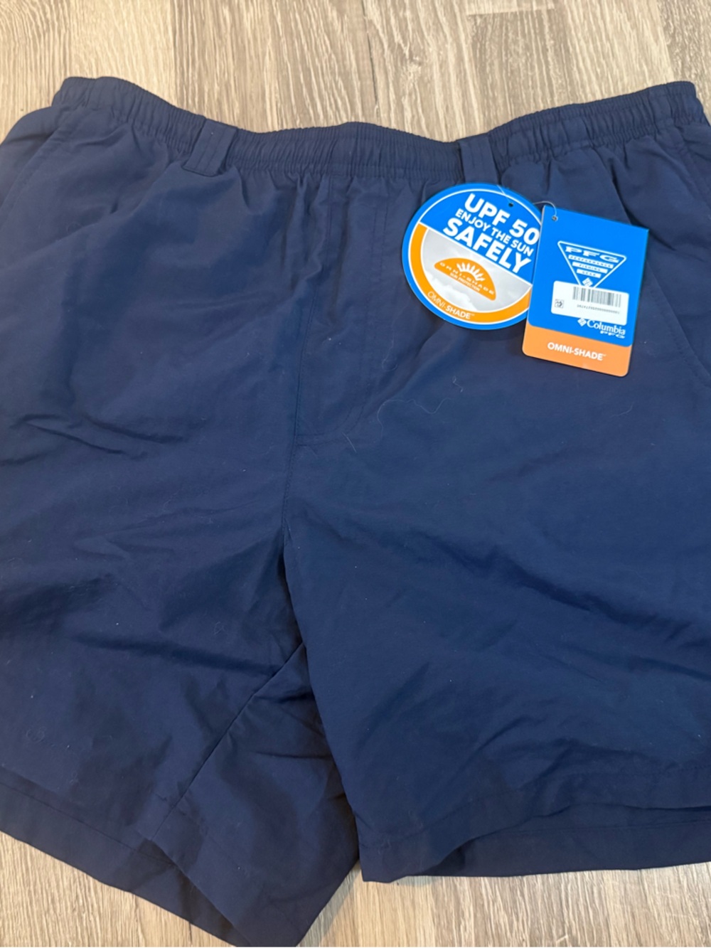 Columbia Men's Navy Swim Shorts - Lightweight Performance